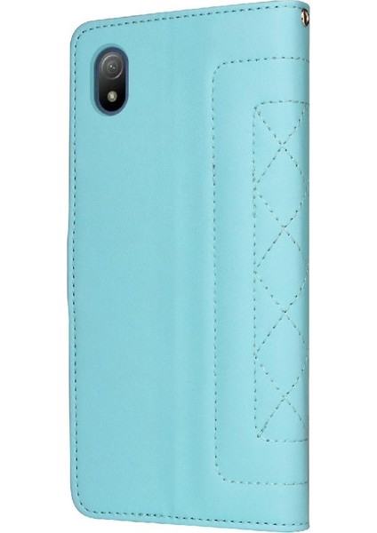 BDT Market Sony Xperia Ace Iii Için Flip Case Basit Iş Cüzdan Kapak Kılıfı (Yurt Dışından)