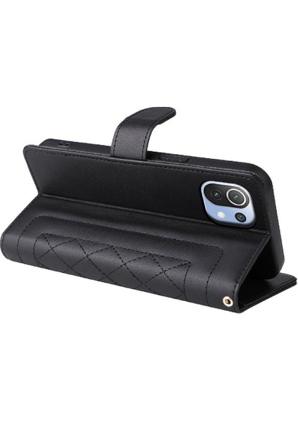 Xiaomi 11 Lite Için Flip Case Cüzdan Darbeye Basit Iş Kapak Çevirin (Yurt Dışından) modelleri