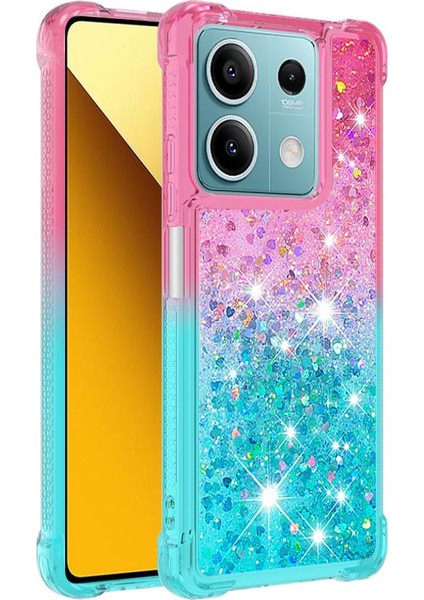 Xiaomi Redmi Not 13 Için Kılıf 5g Sıvı Glitter Komik Bling Parlak Kristal (Yurt Dışından)