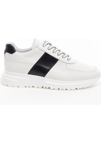Bağcıklı Deri Erkek Sneaker