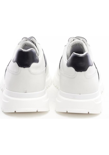 Bağcıklı Deri Erkek Sneaker