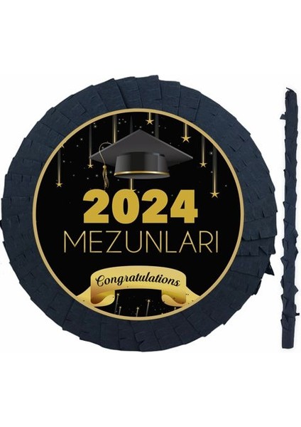 Mezuniyet Pinyata 42 cm + Sopası