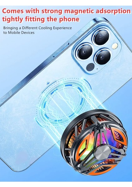 15W Manyetik Telefon Soğutucu Fan. Taşınabilir Telefon Soğutucu Radyatör. modelleri
