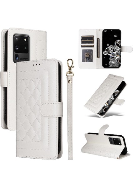 Samsung Galaxy S20 Için Flip Case Ultra Kapak Kapak Kılıf Darbeye (Yurt Dışından) modelleri