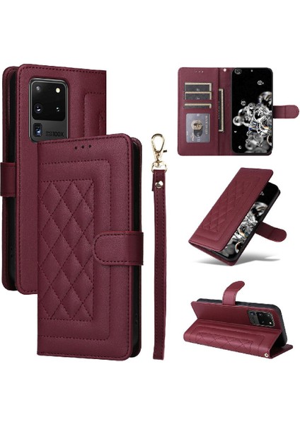 Samsung Galaxy S20 Için Flip Case Ultra Kapak Kapak Kılıf Darbeye (Yurt Dışından)