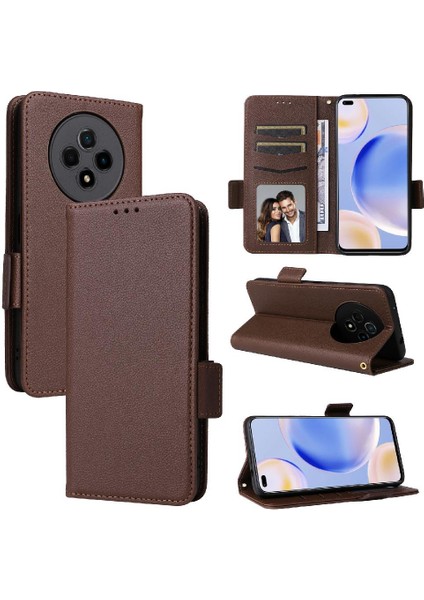 Wiko Hi Zevk Için Kılıf 60 Pro 5g Manyetik Cüzdan Yan Toka Pu Deri (Yurt Dışından)