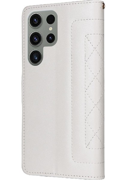 Samsung Galaxy S23 Ultra Basit Iş Deri Kılıf Flip Case Için Flip Case (Yurt Dışından) modelleri