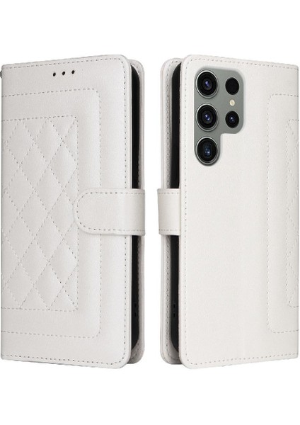 Samsung Galaxy S23 Ultra Basit Iş Deri Kılıf Flip Case Için Flip Case (Yurt Dışından) indirimleri