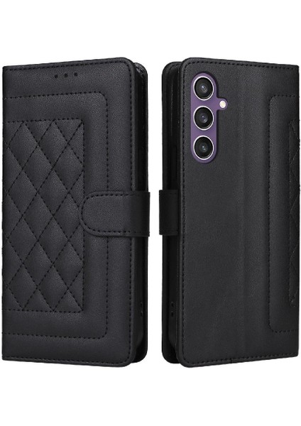 Samsung Galaxy S23 Fe Için Flip Case Kapak Darbeye Deri Kılıf (Yurt Dışından)