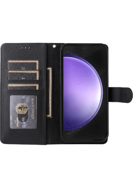 Samsung Galaxy S23 Fe Için Flip Case Kapak Darbeye Deri Kılıf (Yurt Dışından) modelleri