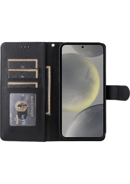 Samsung Galaxy S24 Için Flip Case Darbeye Basit Iş Cüzdan Flip (Yurt Dışından) fırsatları