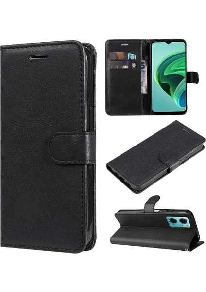 Xiaomi Redmi Not 11E Için Flip Case 5g Iş Cüzdan Telefon Kılıfı Klasik (Yurt Dışından)