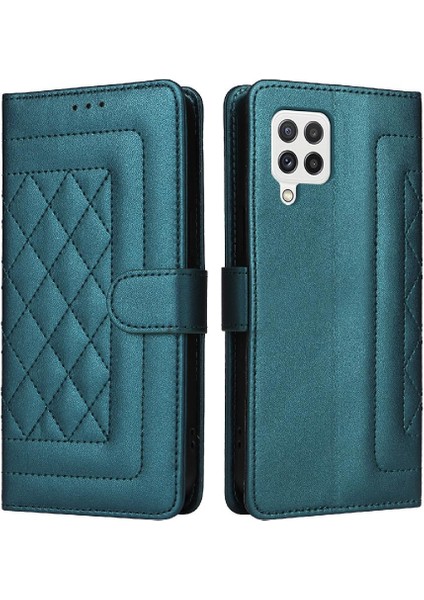 Samsung Galaxy A22 4g Için Flip Case Basit Iş Kapak Deri (Yurt Dışından)