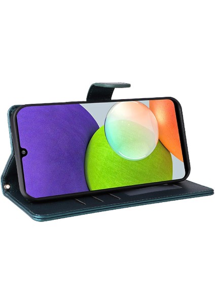 Samsung Galaxy A22 4g Için Flip Case Basit Iş Kapak Deri (Yurt Dışından) indirimleri