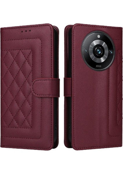 Realme 11 Pro Artı Darbeye Dayanıklı Kapak Için Flip Case Basit Iş (Yurt Dışından)