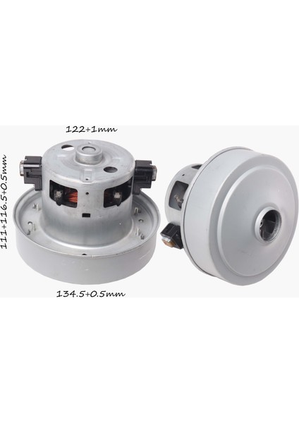 Süpürge Motoru BT34 Arçelik Çıkıntılı Model 1600W