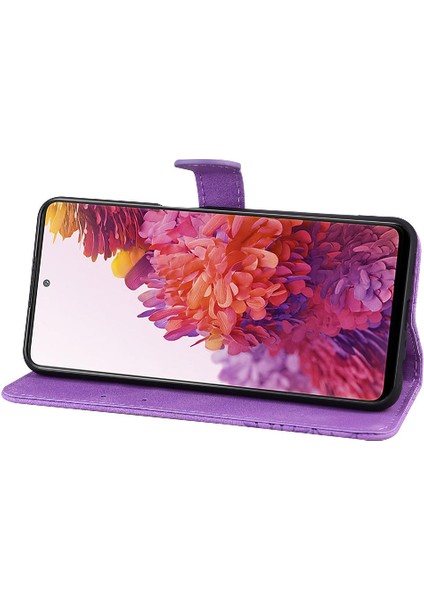 Samsung Galaxy S20 Fe Için Kılıf Kart Yuvası Standı ile Büyük Kelebek Flip (Yurt Dışından) indirimleri