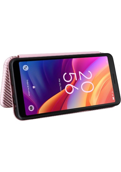 Tcl 501 Tam Koruma Deri Folio Flip Case Kart Ekleme Için Kılıf (Yurt Dışından) fırsatları