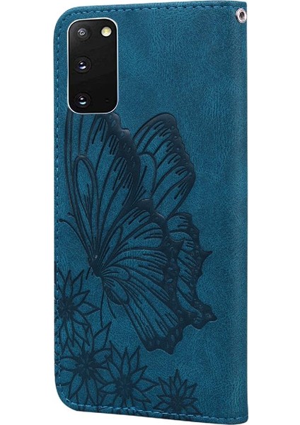 Samsung Galaxy S20 Büyük Kelebek Deri Cüzdan Flip Telefon Kılıfı (Yurt Dışından) fırsatları