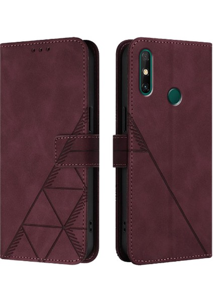 Huawei P Akıllı 2021 4g Pu Deri Flip Folio Kitap Koruyucu Kart (Yurt Dışından)