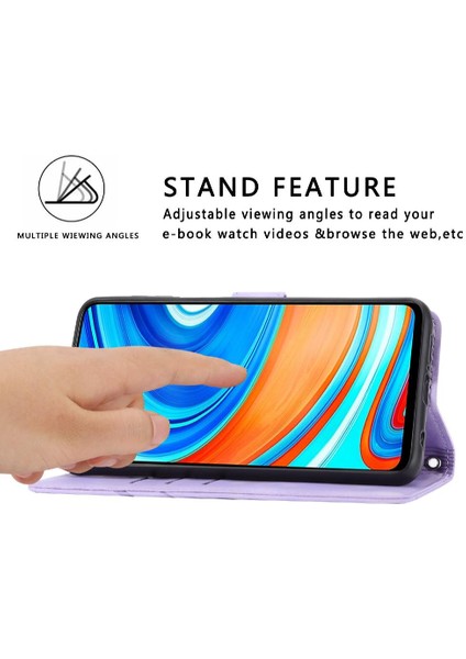 Xiaomi Redmi Not 9 Için Filp Durumda Pro Max Tam Koruma Pu Deri Kayış (Yurt Dışından)