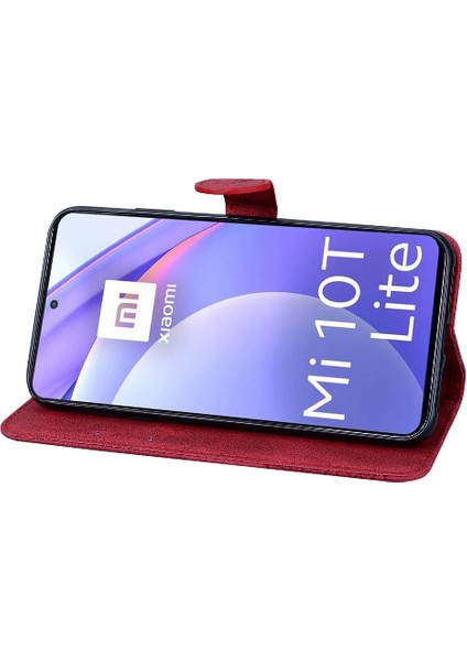 Xiaomi 10T Lite Için Kılıf Flip Telefon Kılıfı Deri Cüzdan Büyük Kelebek (Yurt Dışından) indirimleri