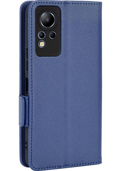 Infinix Not 12 Için Kılıf Cüzdan Pu Deri Manyetik Kart Yuvaları Tutucu Yan (Yurt Dışından)