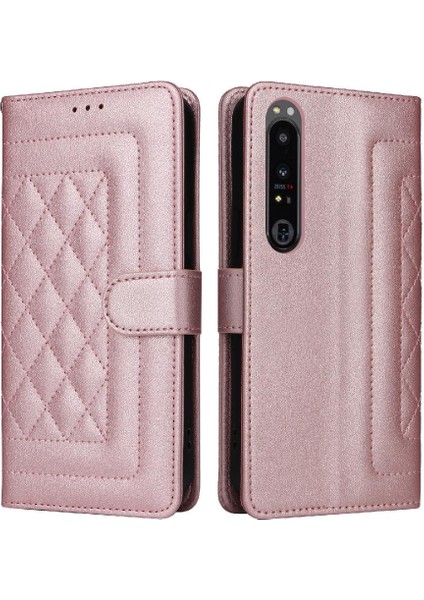 Sony Xperia 1 Iv Için Flip Case Darbeye Kapak Basit Iş Durum (Yurt Dışından)