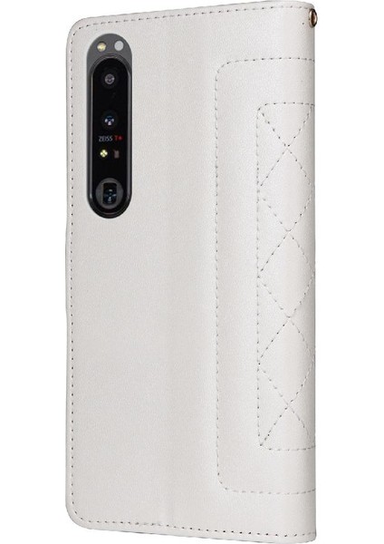 Sony Xperia 1 Iv Için Flip Case Darbeye Kapak Basit Iş Durum (Yurt Dışından)