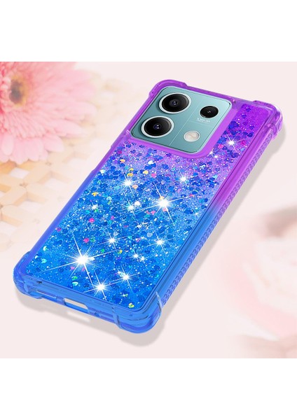 Xiaomi Redmi Not 13 Için Kılıf 5g Sıvı Glitter Komik Bling Parlak Kristal (Yurt Dışından) modelleri
