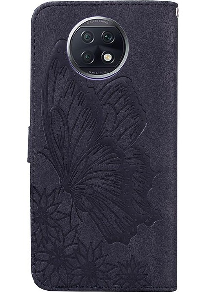 Xiaomi Redmi Için Not 9t Büyük Kelebek Flip Telefon Kılıfı Deri Kılıf ile (Yurt Dışından) indirimleri