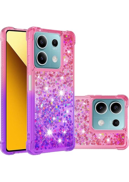 Xiaomi Redmi Not 13 Için Kılıf 5g Sıvı Glitter Komik Bling Parlak Kristal (Yurt Dışından)