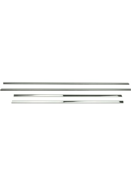 Alminox Oto Mercedes E Klasse W124 Krom Cam Çıtası 4 Prç. 1984-1995 Paslanmaz Çelik fiyatları