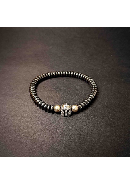 Hematit Kask Figürlü Doğal Taş Bileklik -2 fiyatları