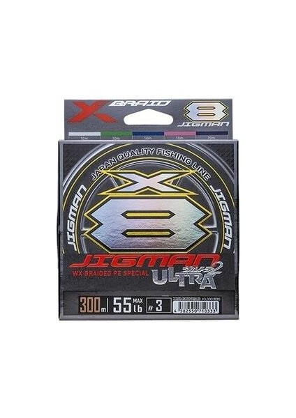Jigman Ultra Pe X8 300M 45LB 0,260MM