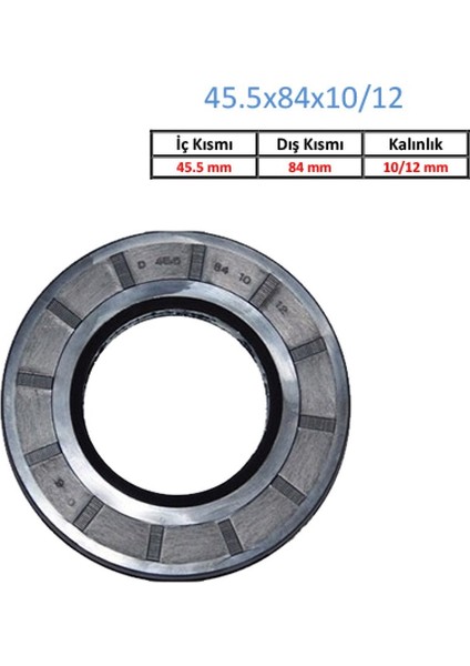 Çamaşır Makine Keçe 45.5X84X10/12 Samsung DC62-00156A