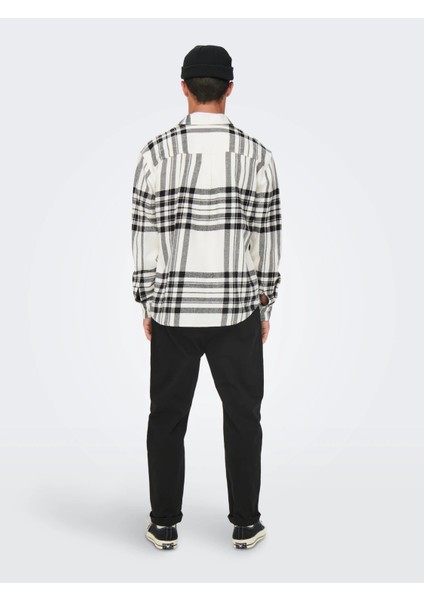 Erkek Ekoseli Rahat Kesim Gömlek - 22022991 modelleri