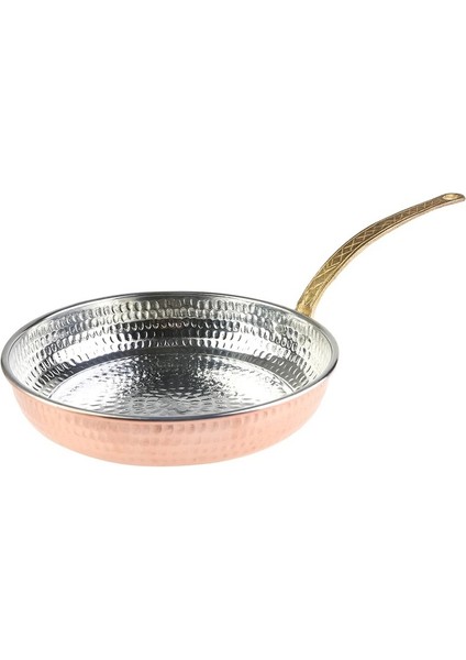 Bakır Tava Tek Saplı 20 cm