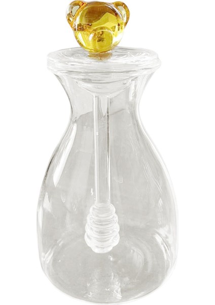 Ev Için Kepçeli Kullanılabilir Şeffaf Bal Çöği Kavanoz Tabağı (Yurt Dışından) modelleri