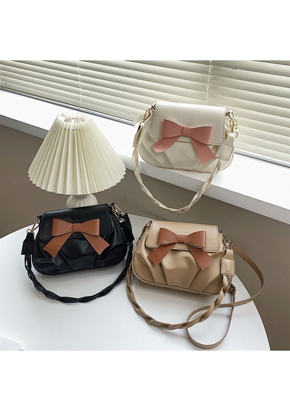 Yaz Internet Ünlü Pilili Küçük Çanta Kadın Çantası 2024 Yeni Moda Çok Yönlü Tek Omuz Bulut Çanta Moda Crossbody Çanta Trendi (Yurt Dışından) fiyatları