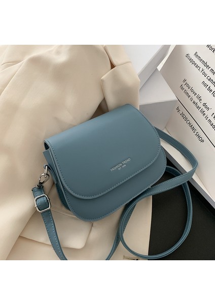 Eyer Çantası Kadın Crossbody Çanta 2024 Yeni Moda Kız Yaz Basit Moda Trendi Yabancı Stil Tek Omuz Küçük Kadınlar Için Çanta (Yurt Dışından)