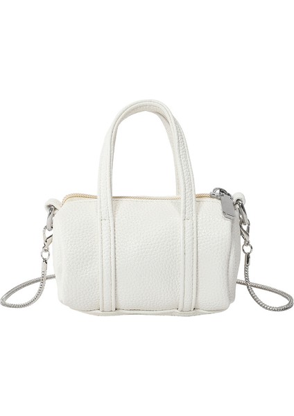 Bahar Sevimli Mini Çakıl Taşlı Çanta 2024 Yeni Kore Versiyonu Kadınlar Için Şık Zincir Moda Omuz Crossbody Çanta (Yurt Dışından)