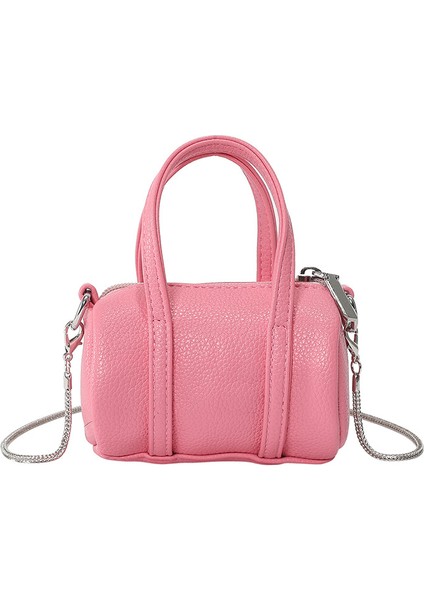 Bahar Sevimli Mini Çakıl Taşlı Çanta 2024 Yeni Kore Versiyonu Kadınlar Için Şık Zincir Moda Omuz Crossbody Çanta (Yurt Dışından)