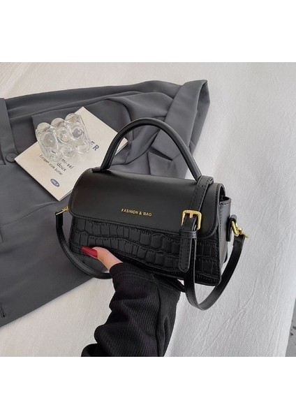 Popüler Kadın Çantaları Niş Üst Düzey Batı Tarzı 2024 Yeni Moda Banliyö Omuz Çapraz Baget Çanta Tek (Yurt Dışından)