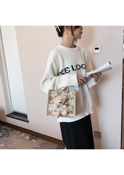 Çanta Yeni Stil Ayı Sevimli Küçük Çanta Moda Kore Tarzı Moda Kızlar Için Sokak Trendi Çanta Kadınlar Için (Yurt Dışından) indirimleri