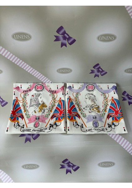 Cath Kidston Kurulama Bezi Çay Havlusu 45X65 cm 6 Adet