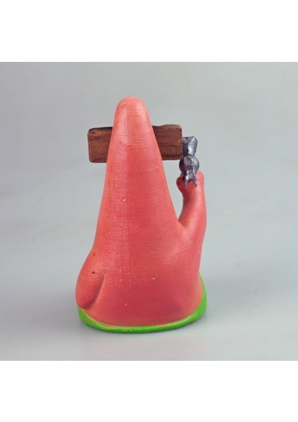 Spongebob Hammered Patrick Boyalı Figür 15 cm fırsatları