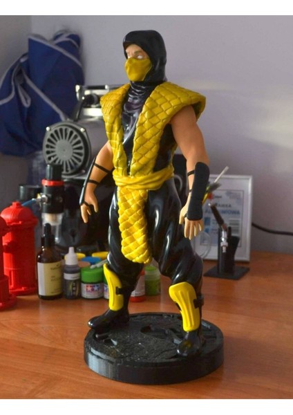 Scorpion Mortal Kombat Boyalı Figür 20 cm fiyatları