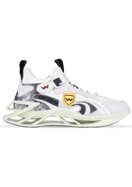 Greed Erkek Sneakers Beyaz Sıyah