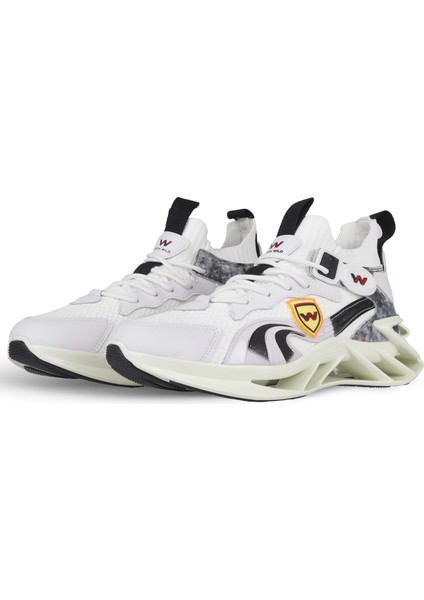 Greed Erkek Sneakers Beyaz Sıyah